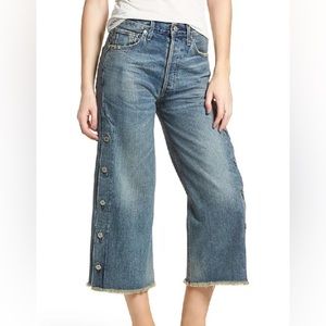 Citizens of Humanity Emma Burton details jeans 27 wide leg